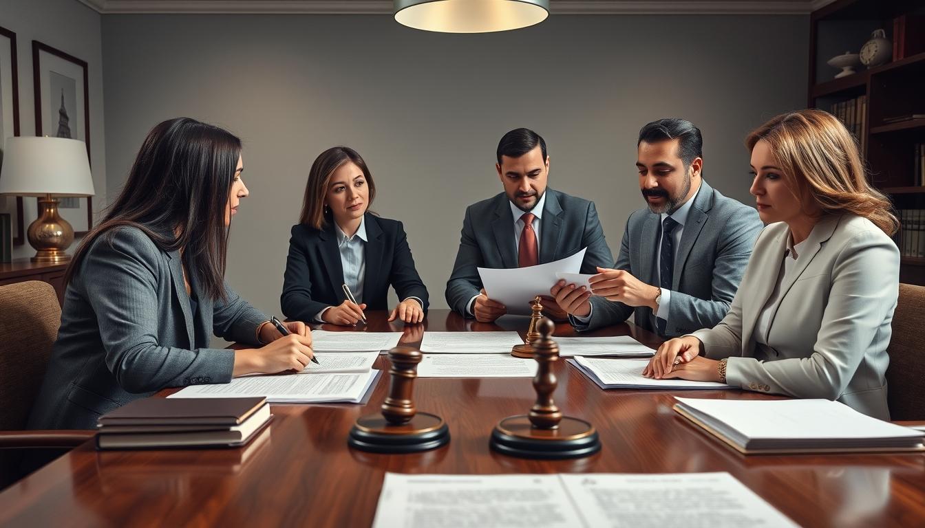 Family elder care planning discussion